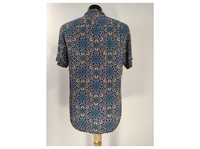 Autre Marque Camicia a maniche corte in viscosa Multicolore - vista 4