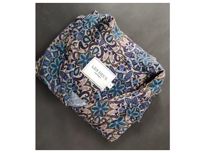 Autre Marque Camicia a maniche corte in viscosa Multicolore - vista 5