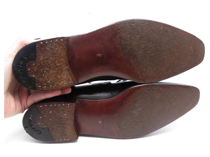 SCARPE DERBY CORTHAY ARCA 8E 41.5 scarpe in pelle marrone - vista 3