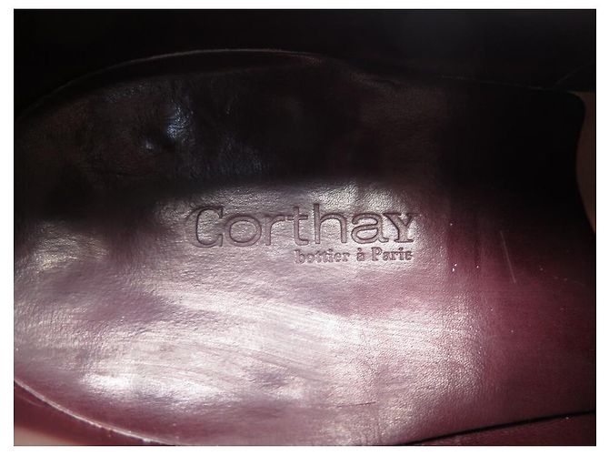 SCARPE DERBY CORTHAY ARCA 8E 41.5 scarpe in pelle marrone - vista 6