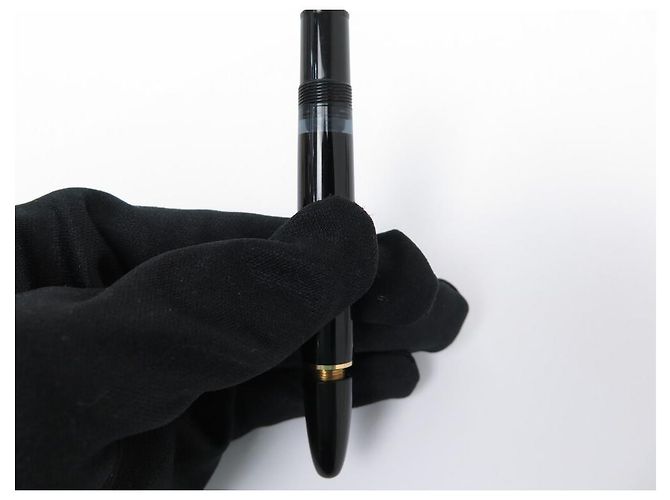 PENNA MONTBLANC MEISTERSTUCK PIUMA VINTAGE 146 PENNA STILOGRAFICA LEGRAND DORE Nero - vista 10