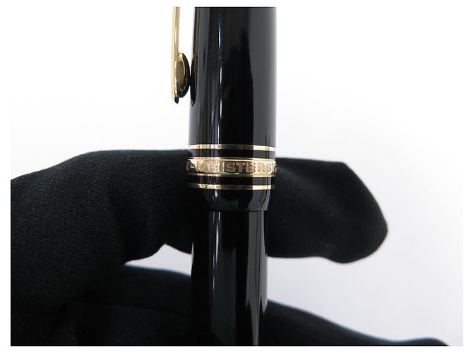 PENNA MONTBLANC MEISTERSTUCK PIUMA VINTAGE 146 PENNA STILOGRAFICA LEGRAND DORE Nero - vista 5