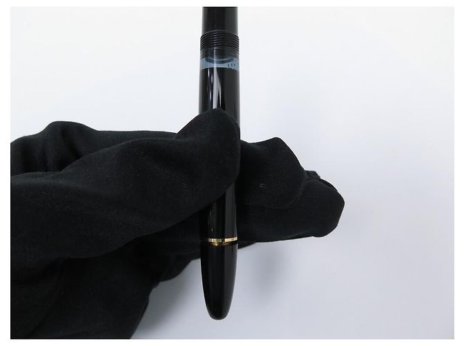PENNA MONTBLANC MEISTERSTUCK PIUMA VINTAGE 146 PENNA STILOGRAFICA LEGRAND DORE Nero - vista 9