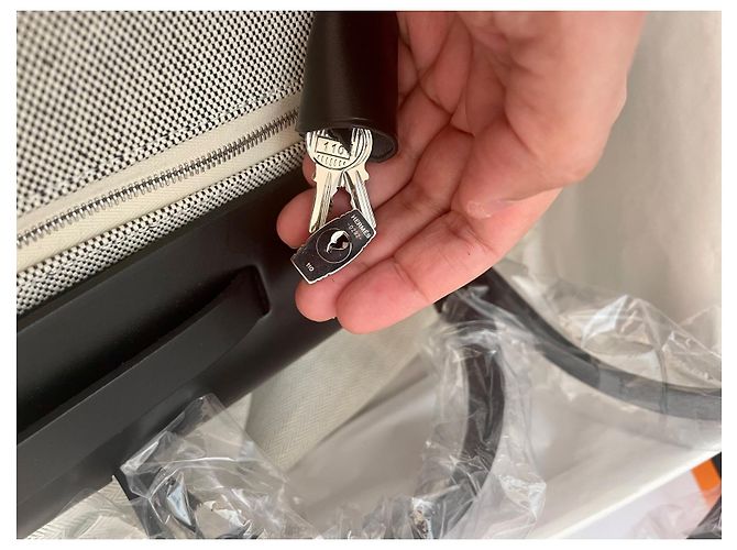 Herbag Hermès BORSA ERBA 31 ZIP DI RITORNO Nero Crudo - vista 13