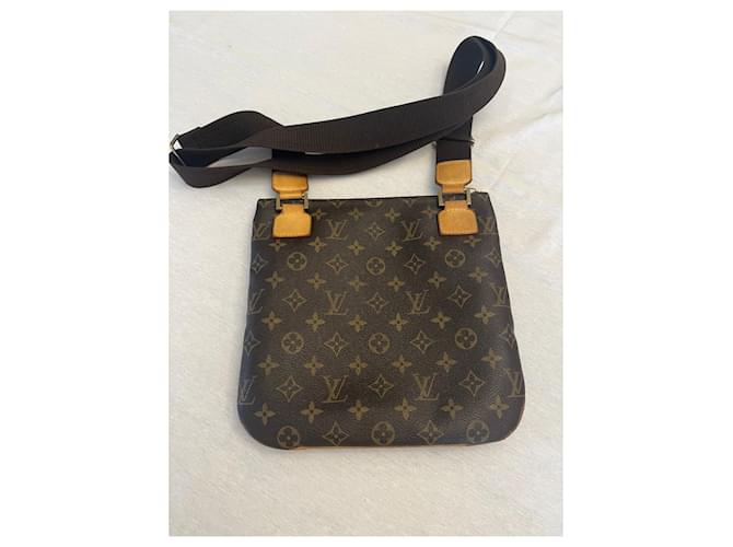 Sac bandoulière Louis Vuitton marron - vue 2