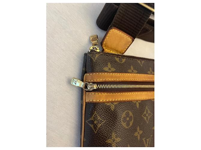 Sac bandoulière Louis Vuitton marron - vue 3