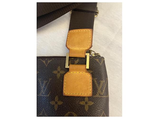 Sac bandoulière Louis Vuitton marron - vue 4