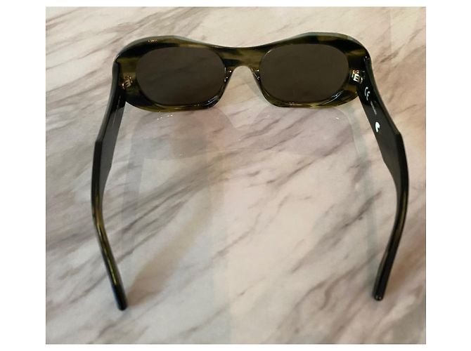 nuevas gafas de sol trussardi Verde oscuro - vista 2