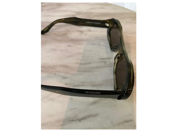 nuevas gafas de sol trussardi Verde oscuro - vista 5