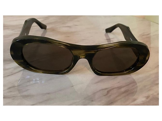 nuevas gafas de sol trussardi Verde oscuro - vista 7