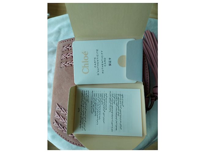 Marcie Borsa Chloé rosa in pelle di cervo - vista 3