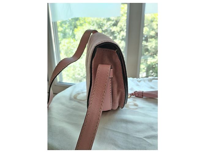 Marcie Borsa Chloé rosa in pelle di cervo - vista 4