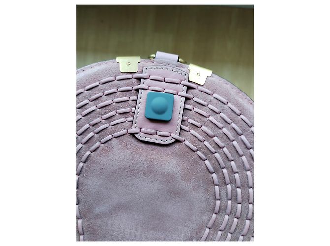 Marcie Borsa Chloé rosa in pelle di cervo - vista 6