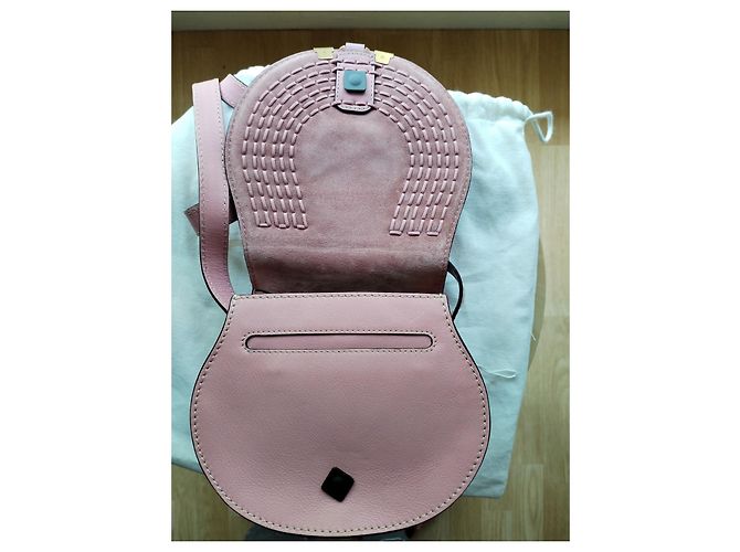 Marcie Borsa Chloé rosa in pelle di cervo - vista 7