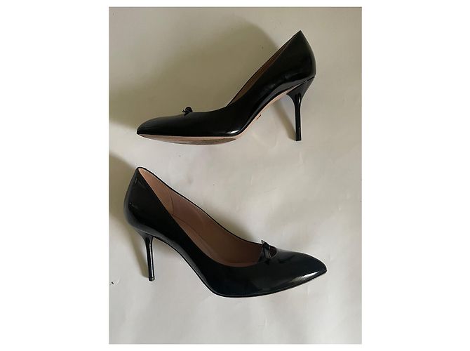 Gucci Lackleder Pumps Schwarz - Ansicht 7