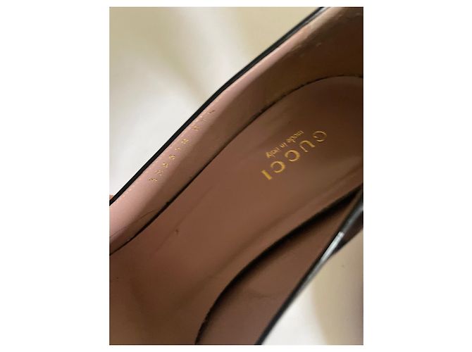 Gucci Lackleder Pumps Schwarz - Ansicht 8