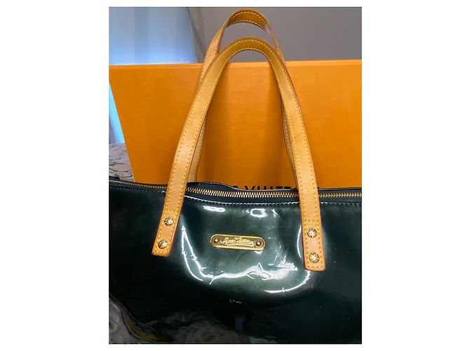 Louis Vuitton Bellevue GM Verde oscuro Azul oscuro - vista 3