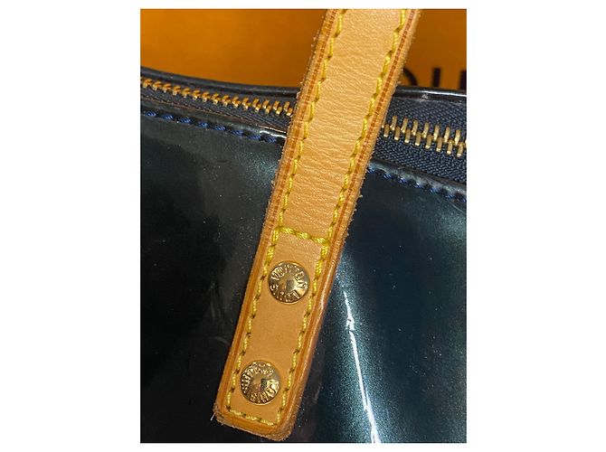 Louis Vuitton Bellevue GM Verde oscuro Azul oscuro - vista 4