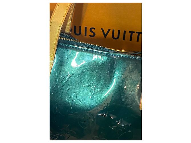 Louis Vuitton Bellevue GM Verde oscuro Azul oscuro - vista 5