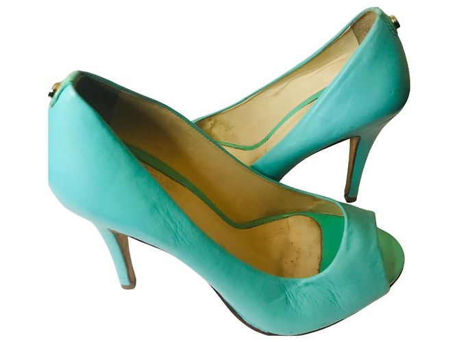 Autre Marque Offene Pumps CosmoParis Türkis - Ansicht 2
