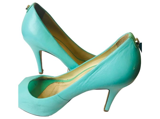 Autre Marque Offene Pumps CosmoParis Türkis - Ansicht 6