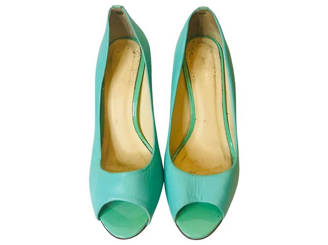 Autre Marque Offene Pumps CosmoParis Türkis - Ansicht 7
