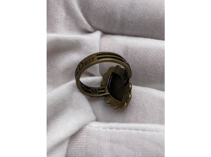 DIOR Anelli T.UK M ½ Metallo D'oro - vista 3
