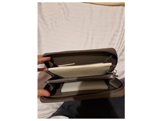 Louis Vuitton Zippy xl checkerboard Grey - view 5