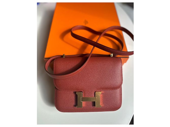 Constance Hermès Nueva Constanza 18 Con espejo Burdeos - vista 3