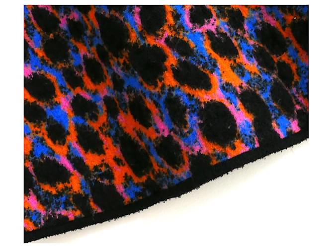 Falda neón de leopardo Dior Multicolor - vista 2