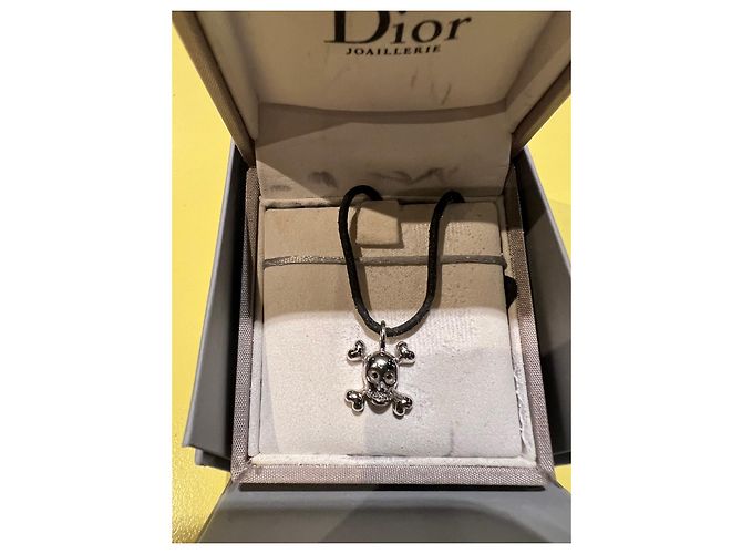 Ciondolo Dior Fiancée du Vampire con diamanti Bianco - vista 3