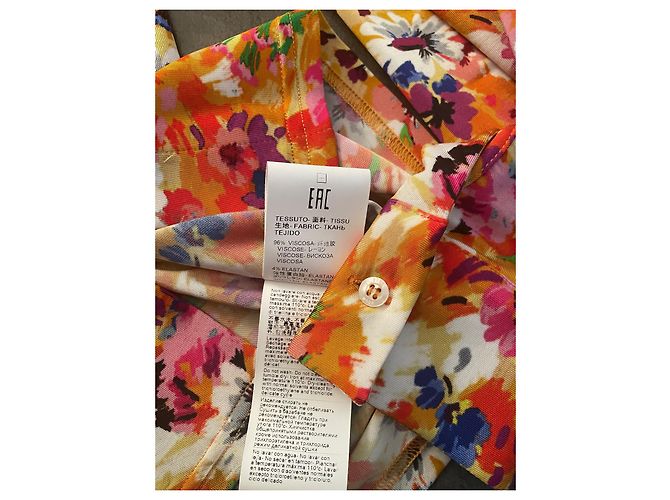 Blusa Msgm de Viscose Multicor - vista 4