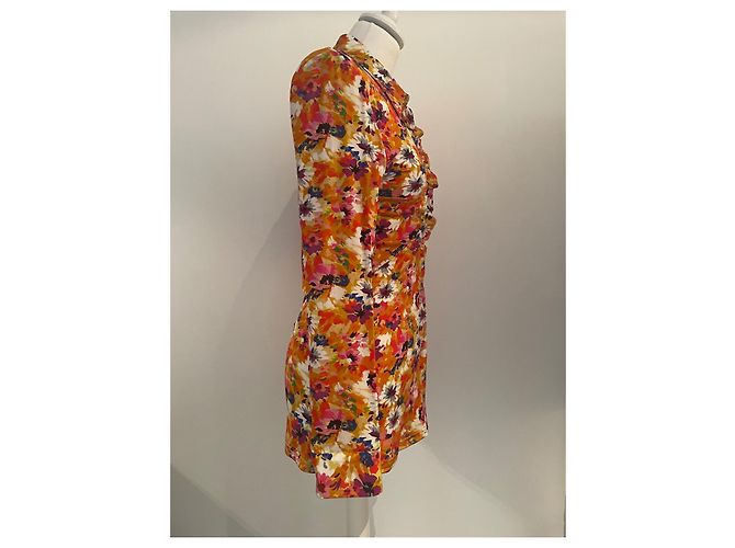 Blusa Msgm de Viscose Multicor - vista 6