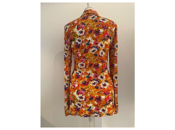 Blusa Msgm de Viscose Multicor - vista 7