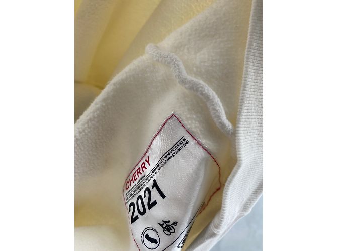 Autre Marque Kirschstrickware T.International S Baumwolle Weiß - Ansicht 5