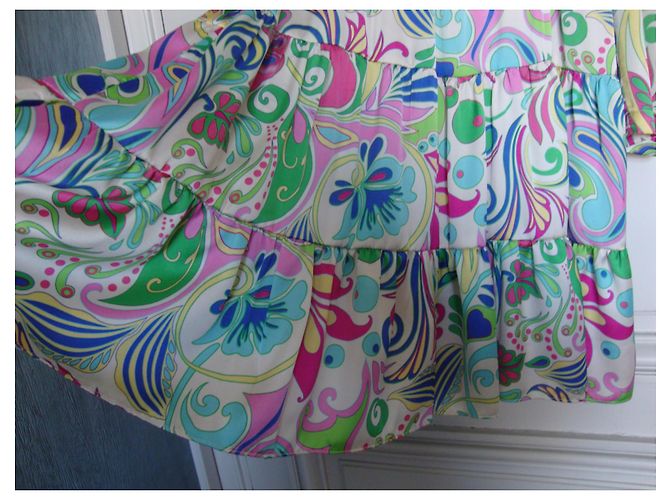 Scarlett Roos Blumenkleid mehrfarbig aus Polyester Mehrfarben - Ansicht 6