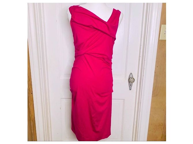 Diane Von Furstenberg Vestido rosa sin mangas Bentley de DvF - vista 2