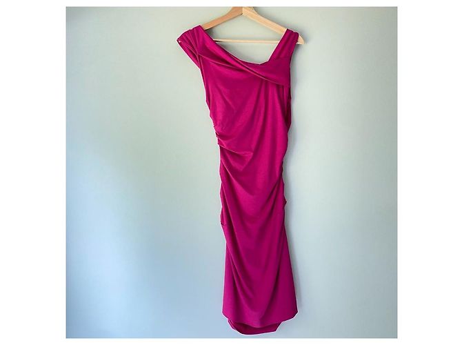 Diane Von Furstenberg Vestido rosa sin mangas Bentley de DvF - vista 4