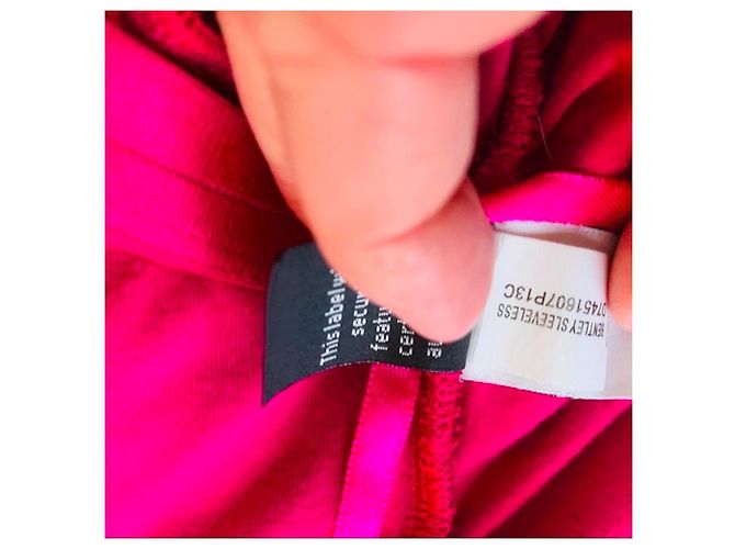 Diane Von Furstenberg Vestido rosa sin mangas Bentley de DvF - vista 7