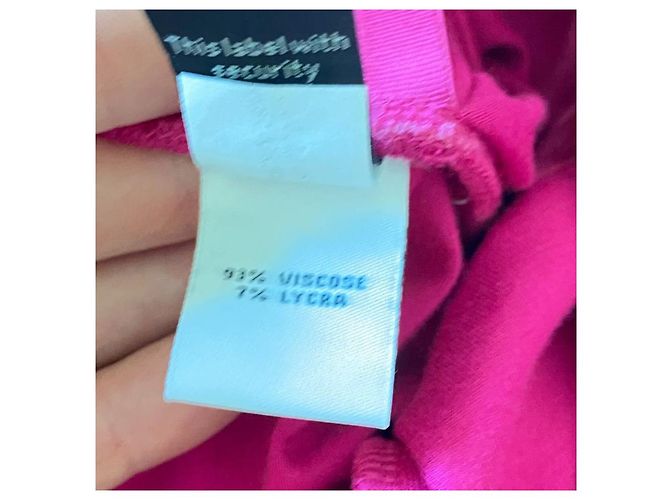 Diane Von Furstenberg Vestido rosa sin mangas Bentley de DvF - vista 9