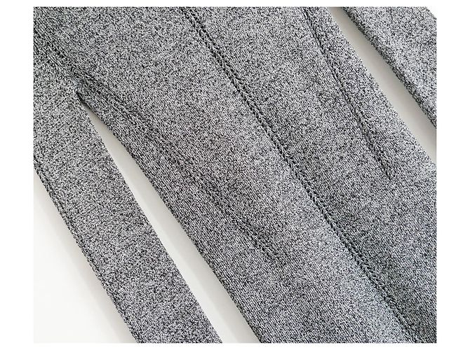 Christopher Kane top de punto lurex plateado Plata - vista 2