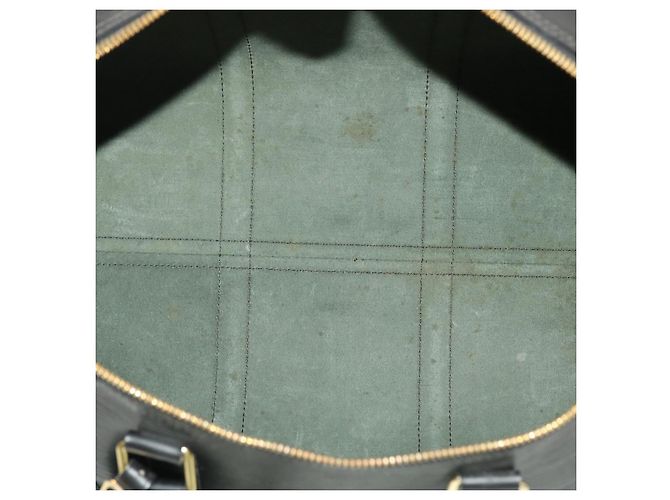 Louis Vuitton Epi Keepall 50 Bolsa Boston Noir M42962 Autenticação de LV 40724 Preto - vista 11