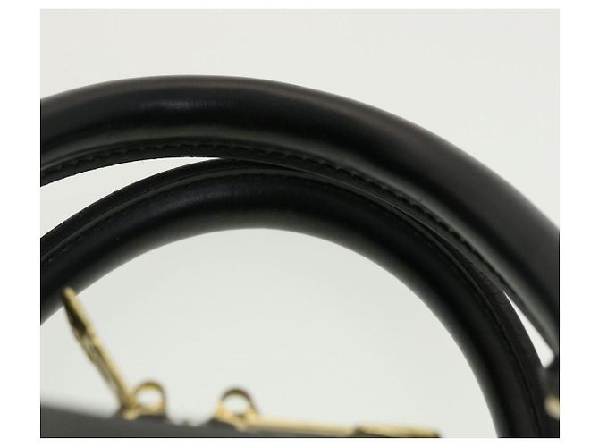 Louis Vuitton Epi Keepall 50 Bolsa Boston Noir M42962 Autenticação de LV 40724 Preto - vista 14