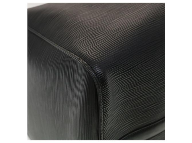 Louis Vuitton Epi Keepall 50 Bolsa Boston Noir M42962 Autenticação de LV 40724 Preto - vista 15