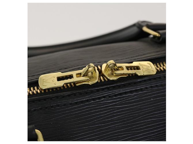 Louis Vuitton Epi Keepall 50 Bolsa Boston Noir M42962 Autenticação de LV 40724 Preto - vista 18