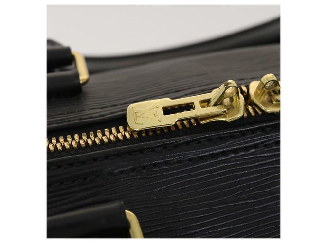 Louis Vuitton Epi Keepall 50 Bolsa Boston Noir M42962 Autenticação de LV 40724 Preto - vista 19