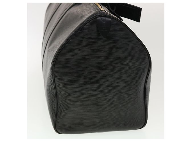 Louis Vuitton Epi Keepall 50 Bolsa Boston Noir M42962 Autenticação de LV 40724 Preto - vista 4
