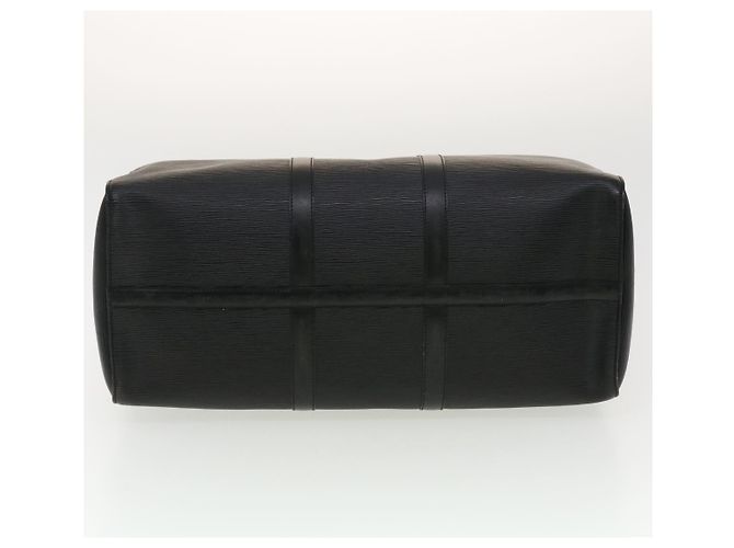 Louis Vuitton Epi Keepall 50 Bolsa Boston Noir M42962 Autenticação de LV 40724 Preto - vista 5