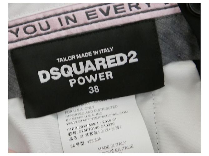 Dsquared2 Navy Power Suit - view 10