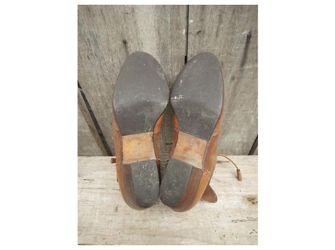 Autre Marque Stivaletti vintage 36 Marrone chiaro - vista 5